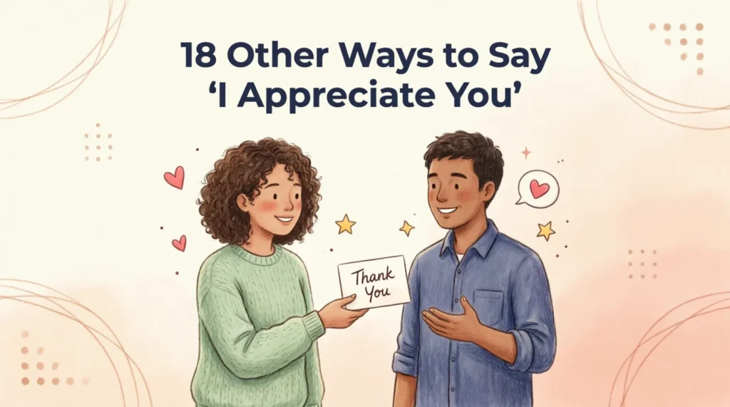 18 Other Ways to Say “I Appreciate You”