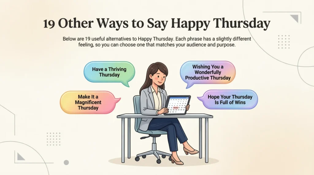 19 Other Ways to Say Happy Thursday