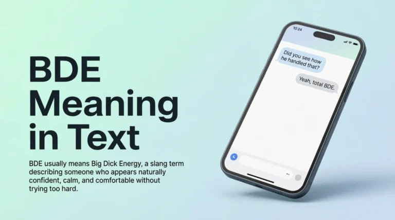 BDE Meaning in Text