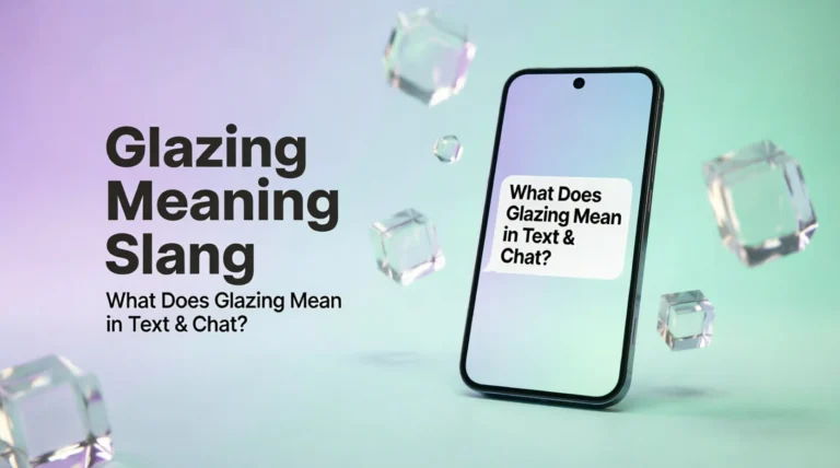 Glazing Meaning Slang
