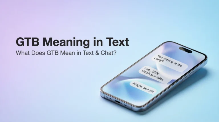 GTB Meaning in Text