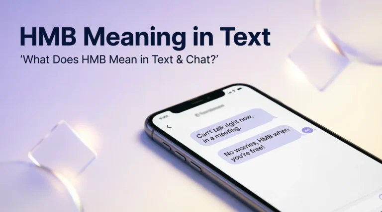 HMB Meaning in Text