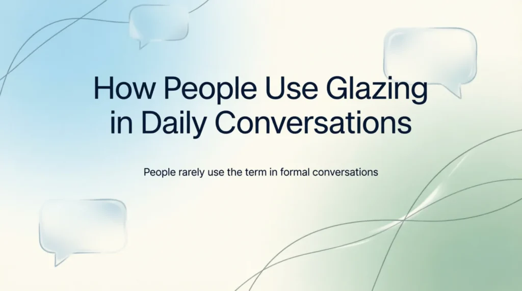 People rarely use the term in formal conversations.