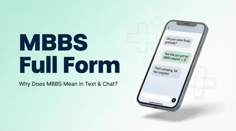 MBBS Full Form