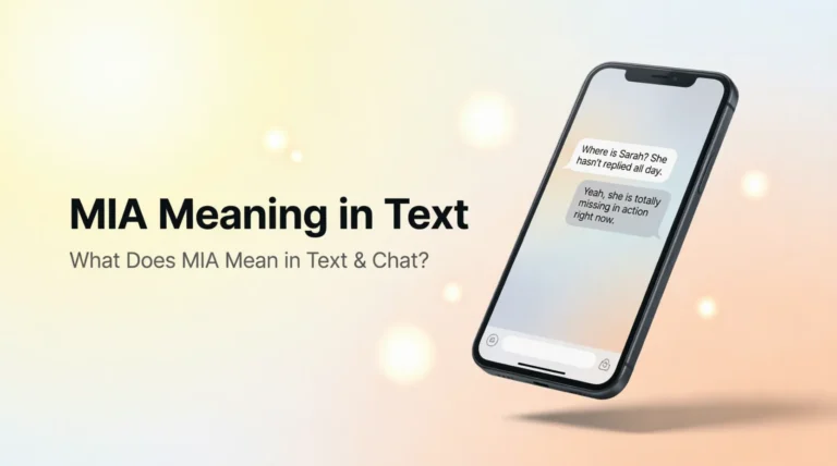 MIA Meaning in Text