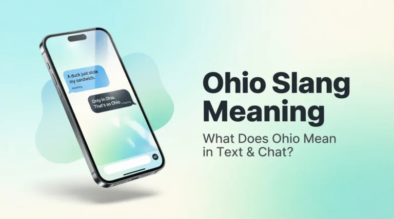 Ohio Slang Meaning