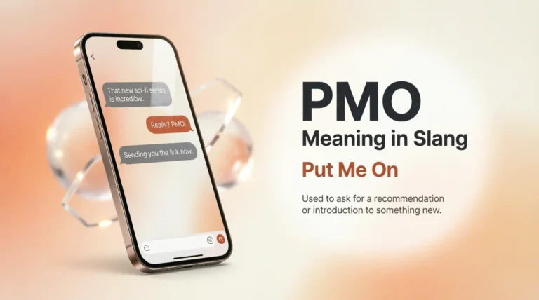PMO Meaning Slang