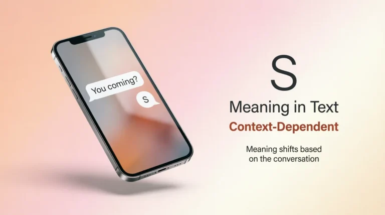 S Meaning