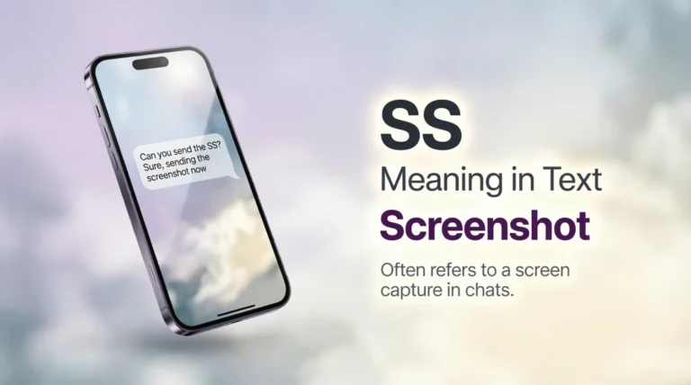 SS Meaning in Text
