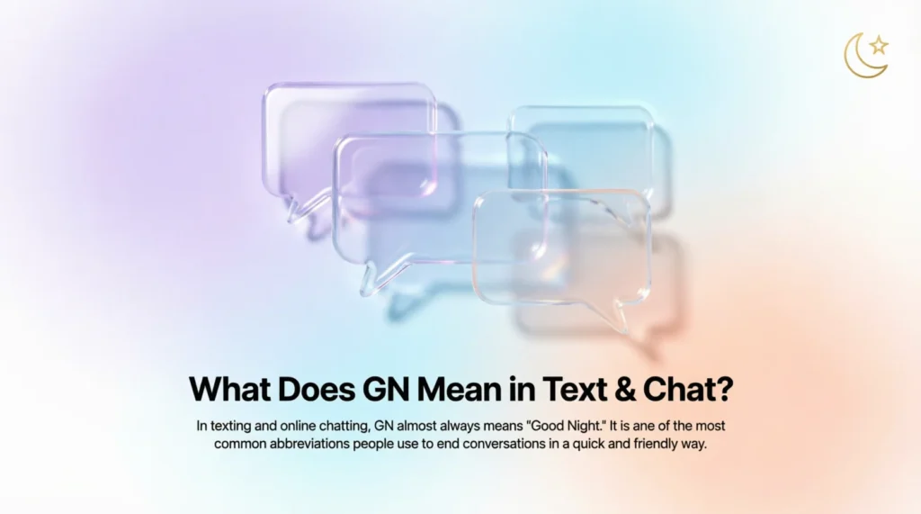 What Does GN Mean in Text & Chat?