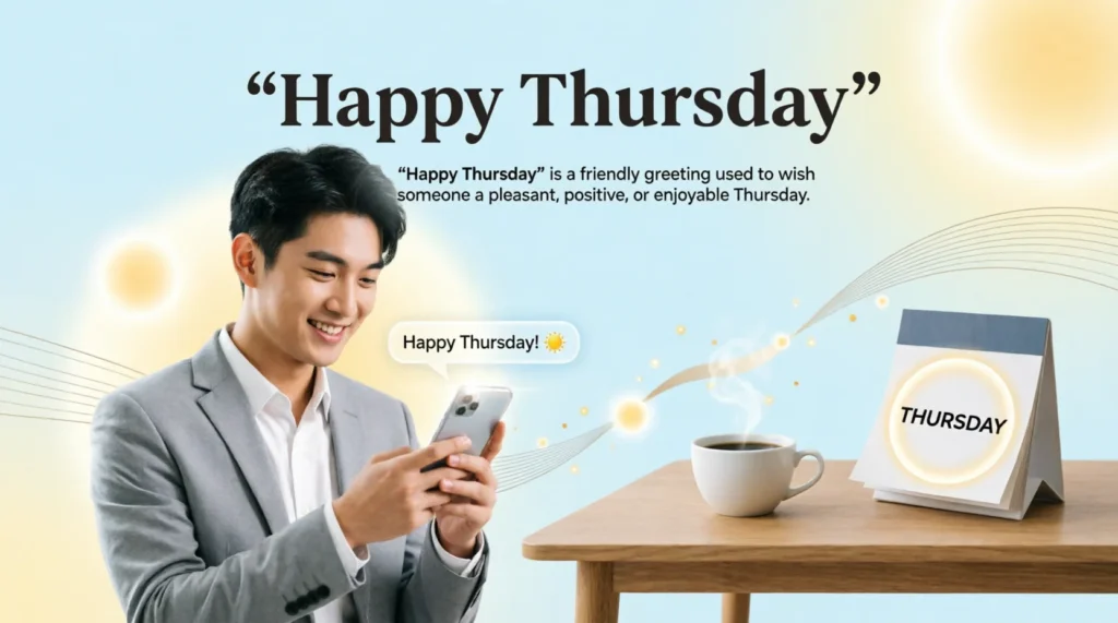 What Does “Happy Thursday” Mean?