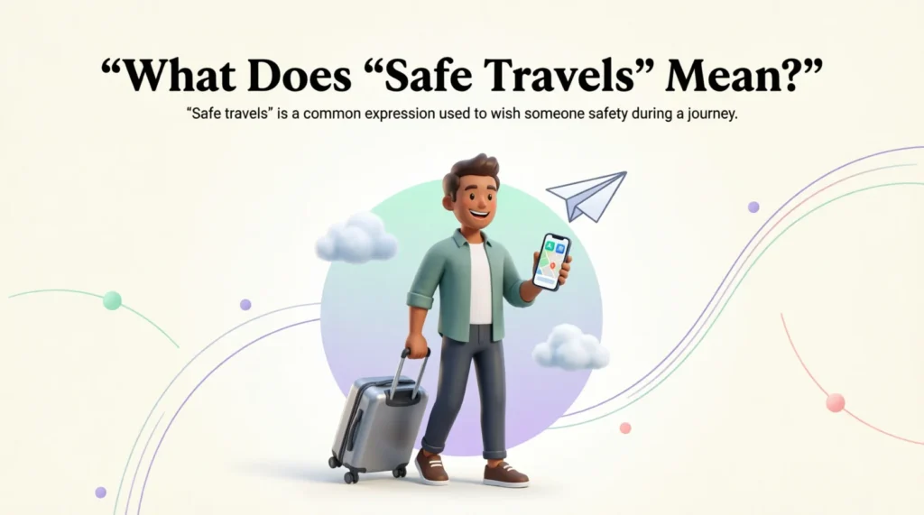 What Does “Safe Travels” Mean?