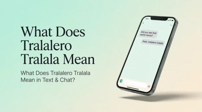 What Does Tralalero Tralala Mean