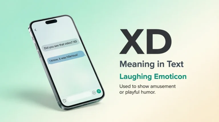 XD Meaning in Text