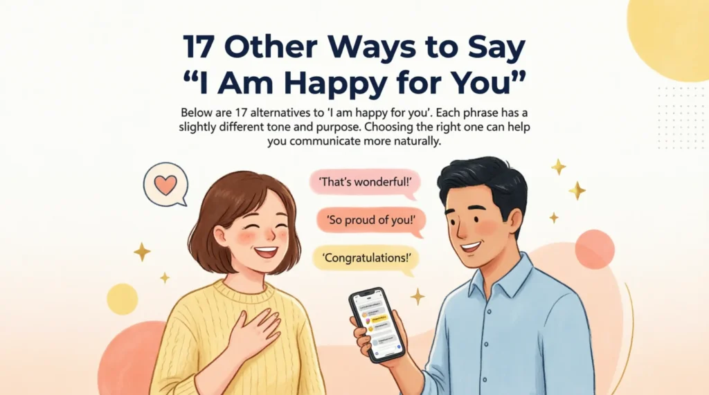 17 Other Ways to Say “I Am Happy for You”