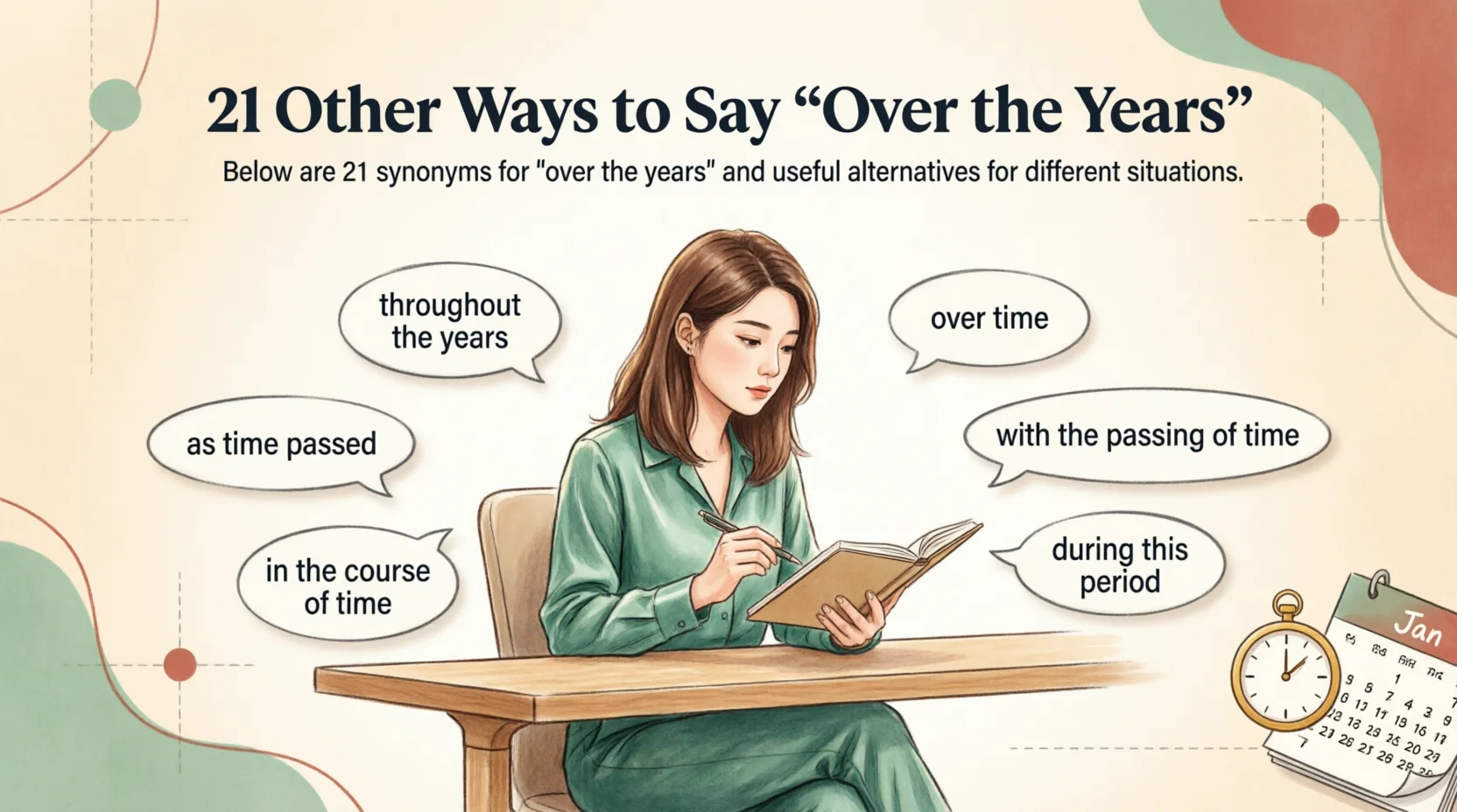 21 Other Ways to Say “Over the Years”