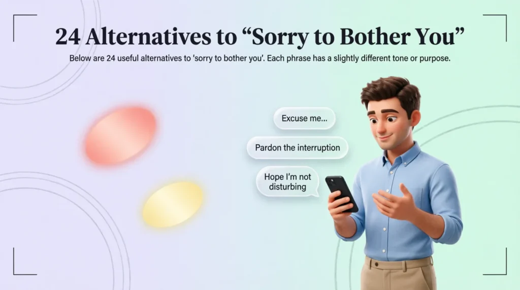 24 Alternatives to “Sorry to Bother You”