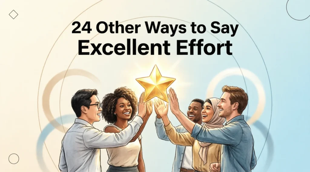 24 Other Ways to Say Excellent Effort