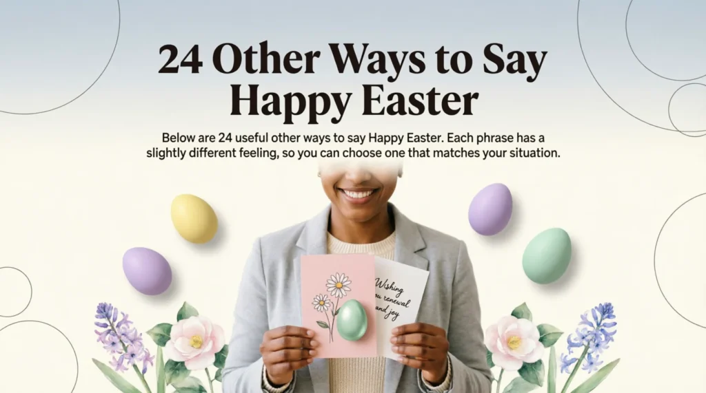 24 Other Ways to Say Happy Easter