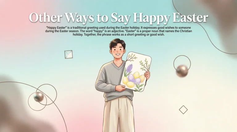 Other Ways to Say Happy Easter