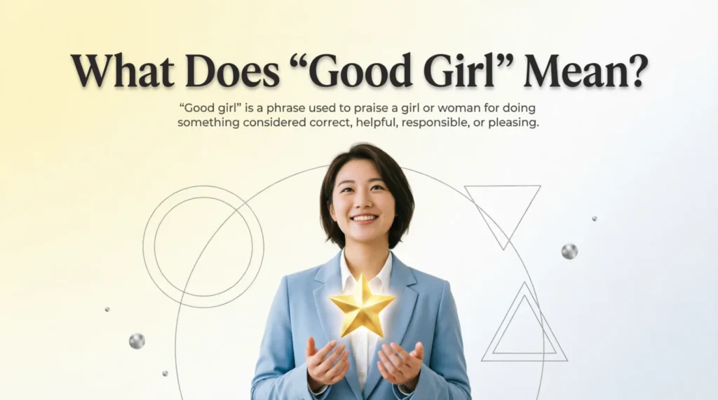 What Does “Good Girl” Mean?