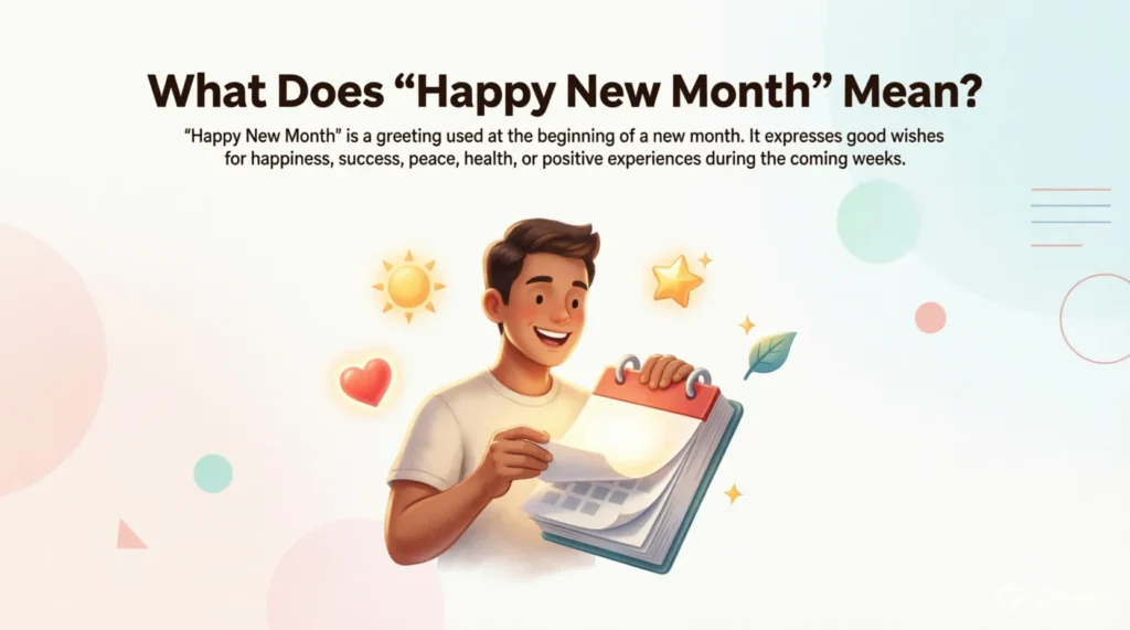 What Does “Happy New Month” Mean?