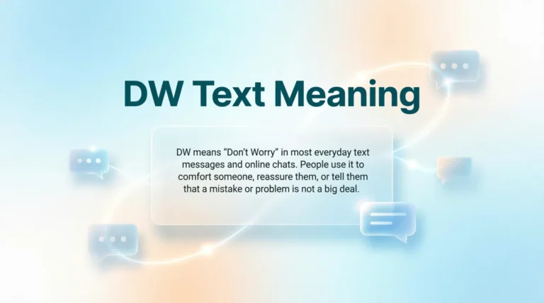 DW Text Meaning