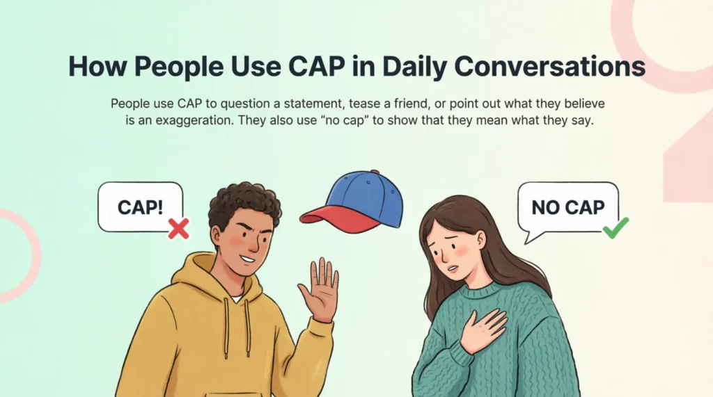 How People Use CAP in Daily Conversations
