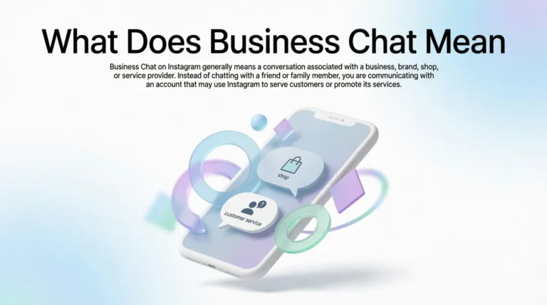What Does Business Chat Mean