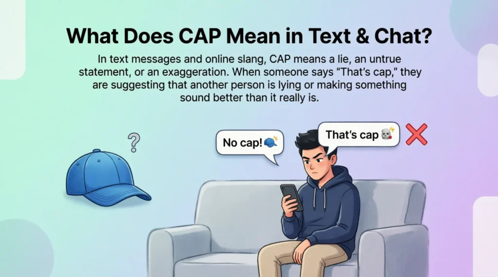 What Does CAP Mean in Text & Chat?